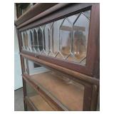 Antique 4-Section Stacking Oak Bookcase