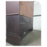 Antique 4-Section Stacking Oak Bookcase