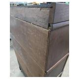 Antique 4-Section Stacking Oak Bookcase