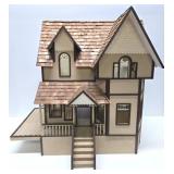 Wonderful Large Wood Doll House w/Accessories