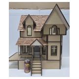 Wonderful Large Wood Doll House w/Accessories