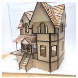 Wonderful Large Wood Doll House w/Accessories