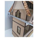 Wonderful Large Wood Doll House w/Accessories