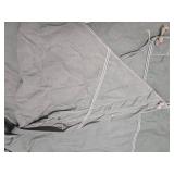 Large Old Vintage Korean War Era US Military Canvas Tent