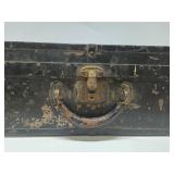 Antique Automobile Trunk w/Brass Hardware