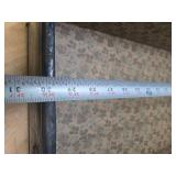 Antique Automobile Trunk w/Brass Hardware