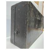 Antique Automobile Trunk w/Brass Hardware