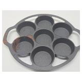 3 Cast Iron Muffin/Cornbread etc Pans