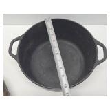 3 Pieces of Cast Iron LODGE Cookware