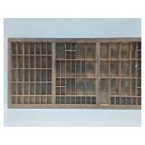 2 Antique Wooden Printer