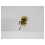 14K Gold & Genuine Pearl Earrings