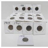 Lot of 28 Antique US Indian Head Pennies