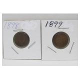 Lot of 28 Antique US Indian Head Pennies