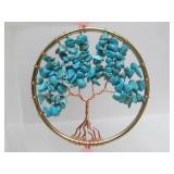 Group of Assorted Gemstone Wire Trees etc