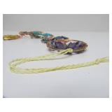 Group of Assorted Gemstone Wire Trees etc