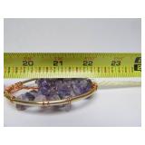 Group of Assorted Gemstone Wire Trees etc