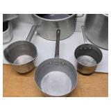 LARGE Group of Good Aluminum Restaurant / Commercial Cookware