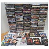 Large Lot of 250+ DVD Movies