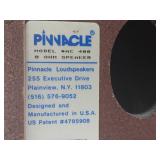 Working Pair of PINNACLE Model AC 400 Loudspeakers