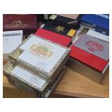 LARGE Lot of Wood etc Cigar Boxes in Very Nice Clean Condition