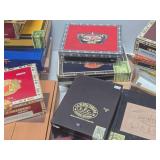 LARGE Lot of Wood etc Cigar Boxes in Very Nice Clean Condition