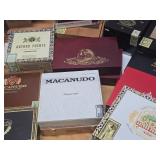 LARGE Lot of Wood etc Cigar Boxes in Very Nice Clean Condition