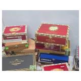LARGE Lot of Wood etc Cigar Boxes in Very Nice Clean Condition