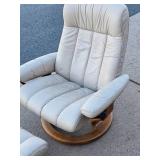 Quality EKORNES Stressless Recliner w/Matching Ottoman/Footrest #2