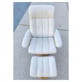 Quality EKORNES Stressless Recliner w/Matching Ottoman/Footrest #2