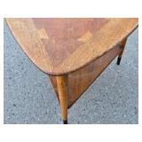 Mid Century LANE "Guitar Pick " Side Table