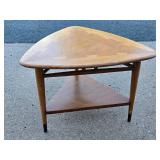 Mid Century LANE "Guitar Pick " Side Table