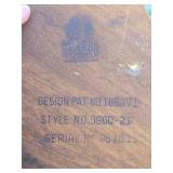 Mid Century LANE "Guitar Pick " Side Table