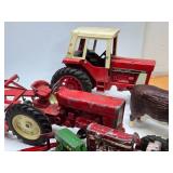 HUGE Estate Lot of Vintage Metal Farm Toys Tractors etc