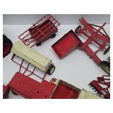 HUGE Estate Lot of Vintage Metal Farm Toys Tractors etc