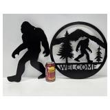 2 Steel BIGFOOT Signs