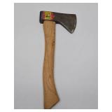 Awesome Vintage NORLUND Hudson Bay Axe Hatchet w/Great Original Sticker