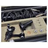 Vintage US Military Marked Medical Otoscope w/Original Case & Manual