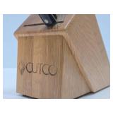 Quality CUTCO Knife Block w/3 Knives