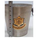 Vintage CLICQUOT Champagne Advertising Metal Ice Bucket