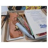 Neat old Western Leather Kit w/Tools