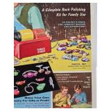 Vintage Rapco Tumble Stones Rock Polisher Set