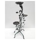 Neat Vintage Mid Century Metal 3-Tier Plant Stand