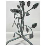 Neat Vintage Mid Century Metal 3-Tier Plant Stand