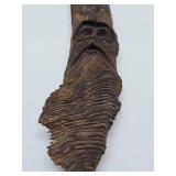 Neat Old Carved Northwind Face Sculpture