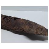 Neat Old Carved Northwind Face Sculpture