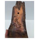 Neat Old Carved Northwind Face Sculpture