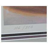 Framed Signed Numbered Native American Print by Virginia Coudron - "Chief Shakopee, Little Six"