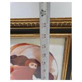 William Papas Framed Signed Numbered Print - "Kyria Katesina"