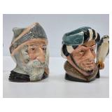 Group of Vintage Toby Mugs