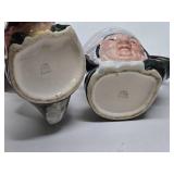 Group of Vintage Toby Mugs